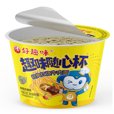 好趣味多味混合方便面浓郁高汤