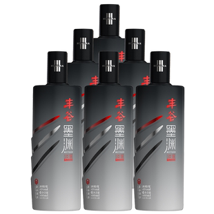 【焕新升级】45度丰谷墨渊淡墨四川浓香口粮白酒480ml*6瓶整箱装