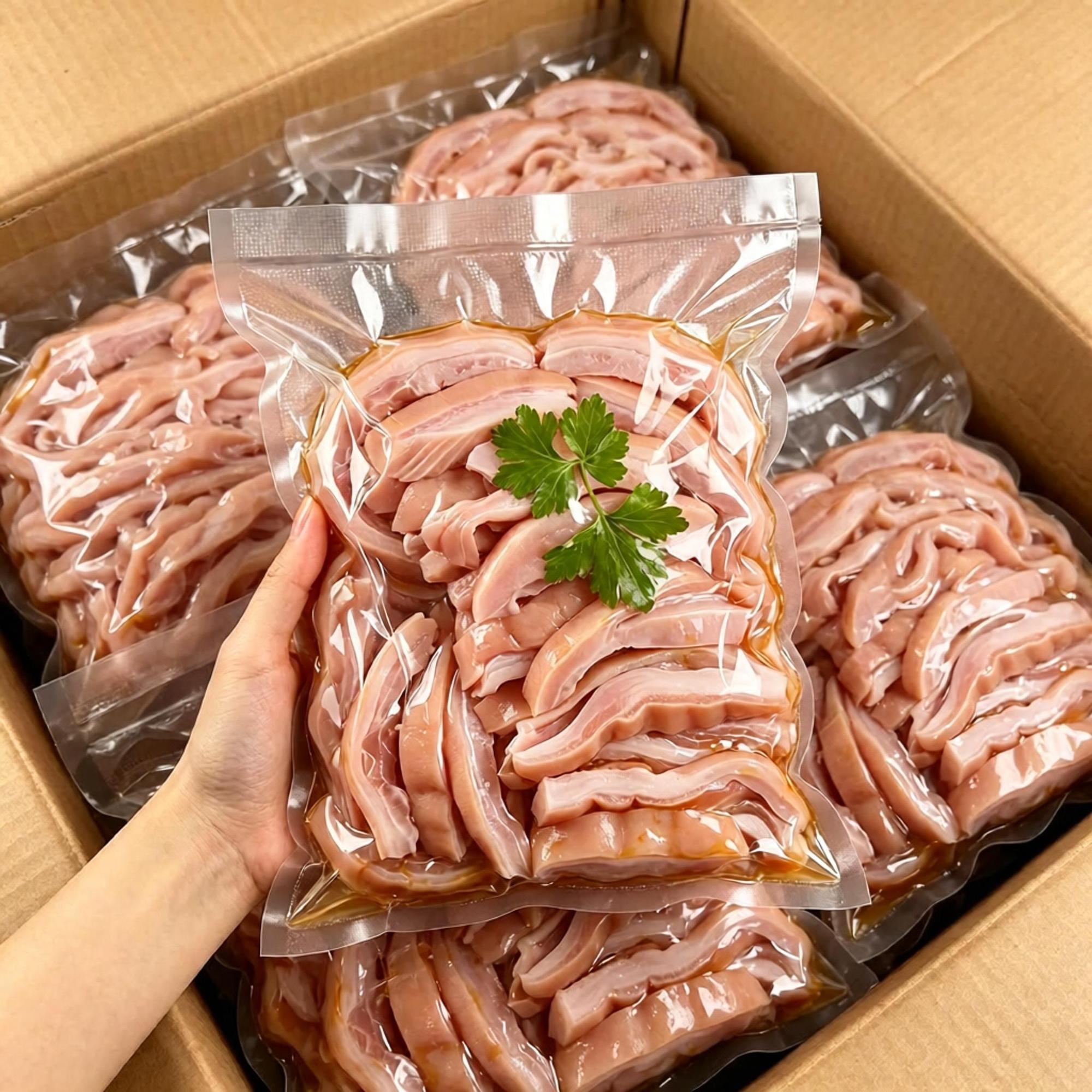 山姆达超市速食五香猪肚丝半成品开袋即食商用免切新鲜猪肚丝熟食
