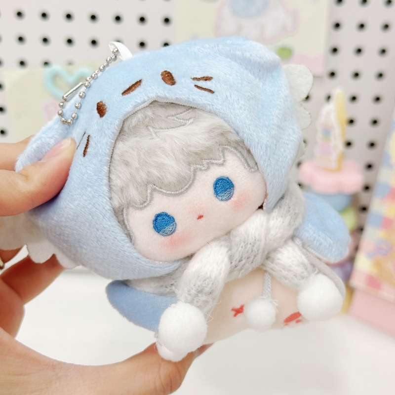 10cm娃衣“小猫斗篷”棉花娃娃新款替换装衣服高颜值可爱套装现货