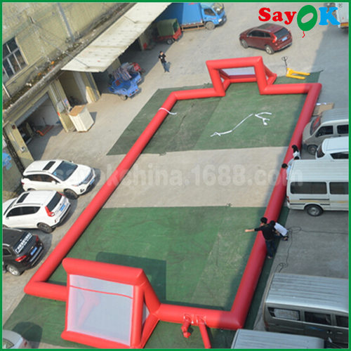 趣味移动充气足球场 大型竞技趣味体育运动器 足球场比赛拓展运动