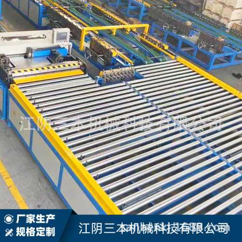三本科技 风管生产八线厂家 螺旋风管加工设备 方管加工设备销售