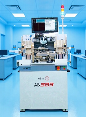 2021年ASM全自动设备 95新AB380金线球焊机与AB383高速绑定机