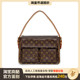 大骆驼包经典 中古后换植鞣革LouisVuitton 路易威登 斜挎单肩包