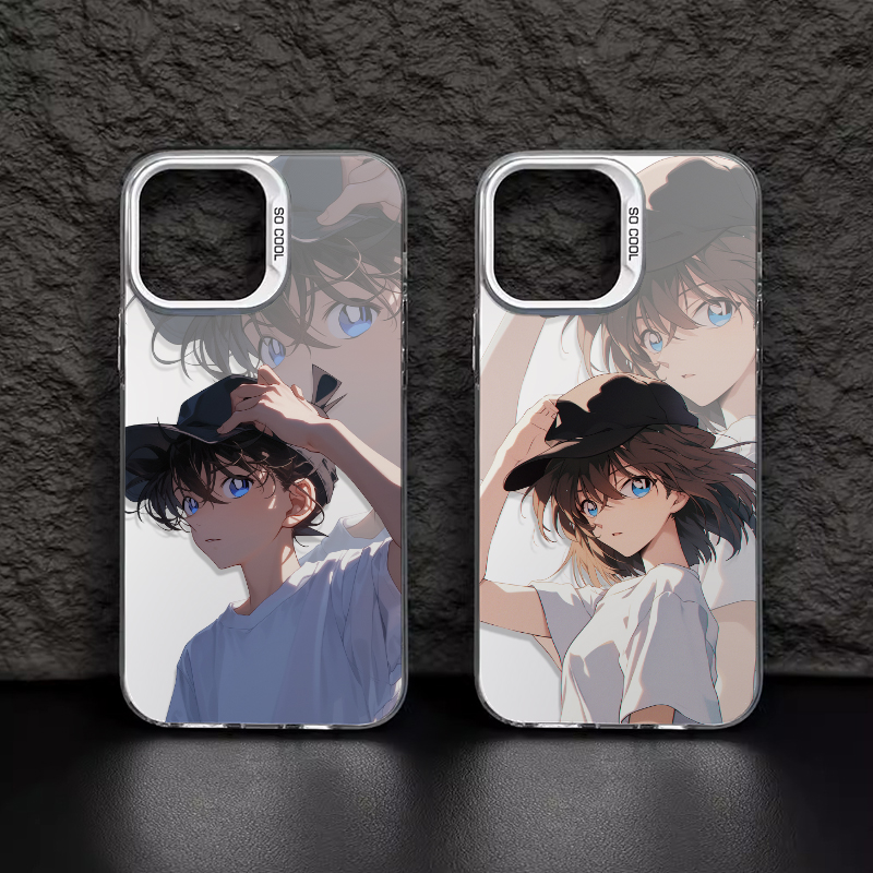 情侣手机壳亚克力苹果iPhone15