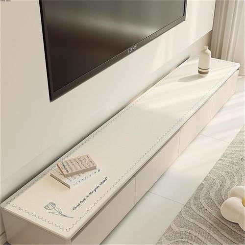 电视柜台面保护垫轻奢高级感桌布