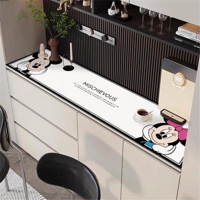 电视柜垫米奇卡通皮革客厅