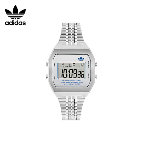 adidas街头复古小方块电子表