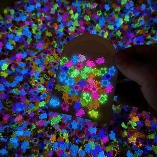 100Pcs Mini Resin Turtles Glow in The Night Turtle