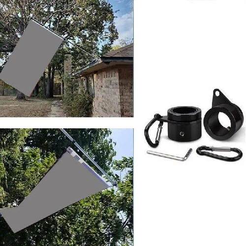 Practical Flagpoles Rings 360 Rotating Prevents Tangling