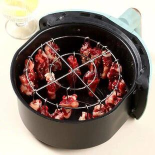 Air Fryer Kebab Rack Stainless Steel Meat Rack Vertical