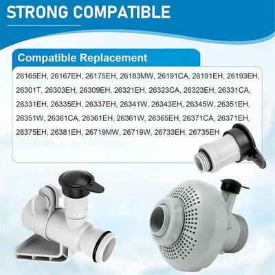 12363 12373 Air Jet Valve & Air Jet Valve Cap Fit for Intex