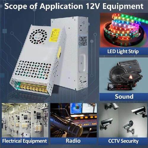 【Limited Time Offer】DC 36V 16.6A 600W Power Supply 110V