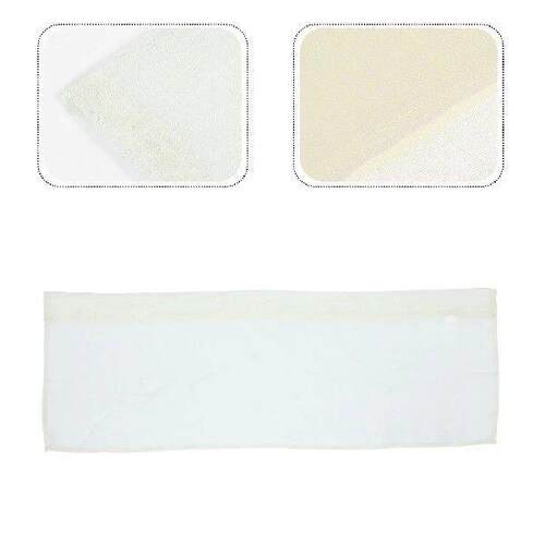 Solid Color Curtains White Sheer Polyester Bedroom Drape