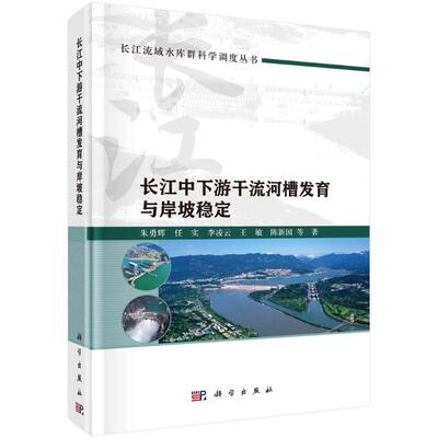 长江中下游干流河槽发育与岸坡稳定 朱勇辉，任实，李凌云，王敏，陈新国 等 正版书籍 新华书店旗舰店文轩官网 科学出版社