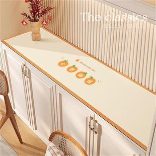 餐边柜保护垫鞋柜子防脏垫茶几电视柜台面桌垫玄关柜防水免洗桌布