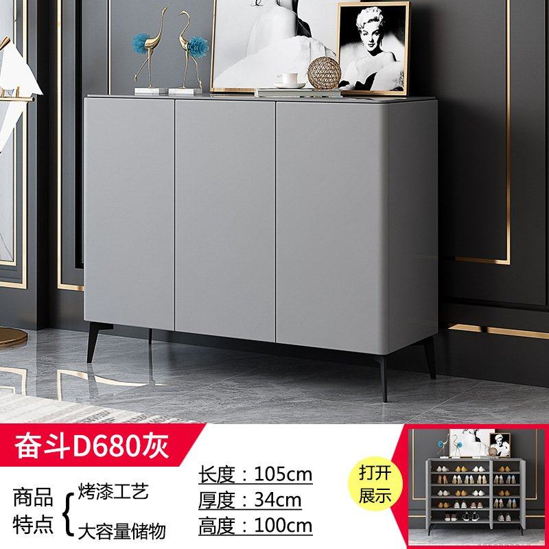 轻奢意式入户鞋柜家用门口玄关柜客厅隔断简约现代烤漆储物大容量,住宅家具,鞋柜,淘宝优惠券,粉丝福利购,淘宝优惠卷