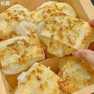 桂花糖年糕纯手工桂花方糕撑腰糕糯米糕糯叽叽藕粉拉糕中式糕点心