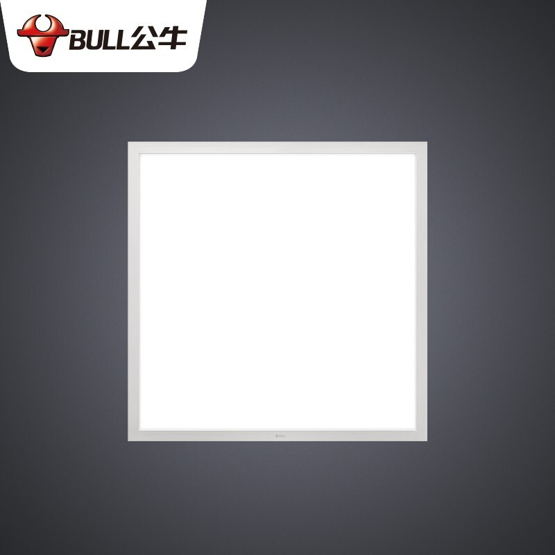 公牛LED平板灯36W铝扣面板灯白光嵌入式灯具600x600非/集成吊顶灯