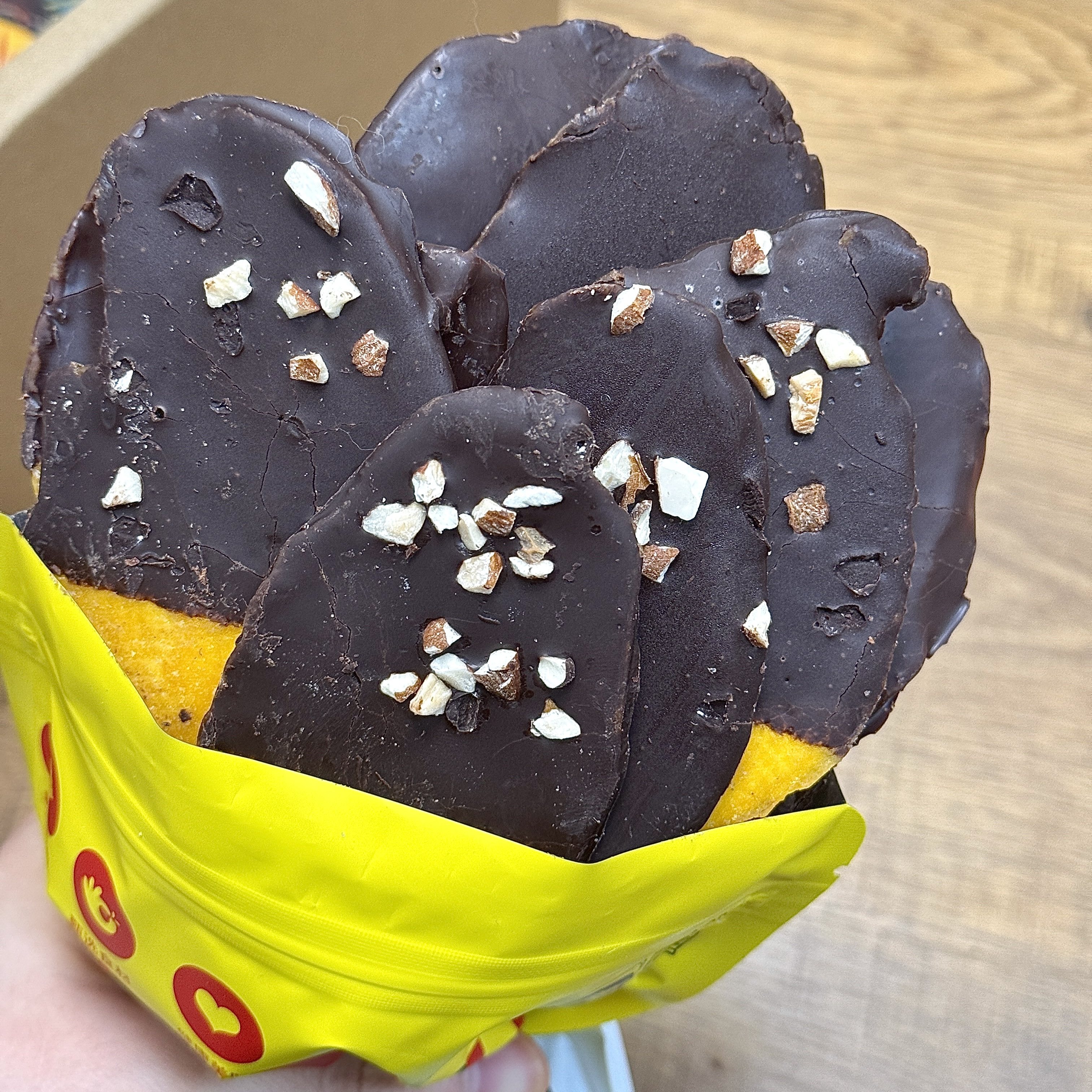 七分乐巧克力涂层芒果网红爆款孕妇老式芒果干休闲办公解馋小零食