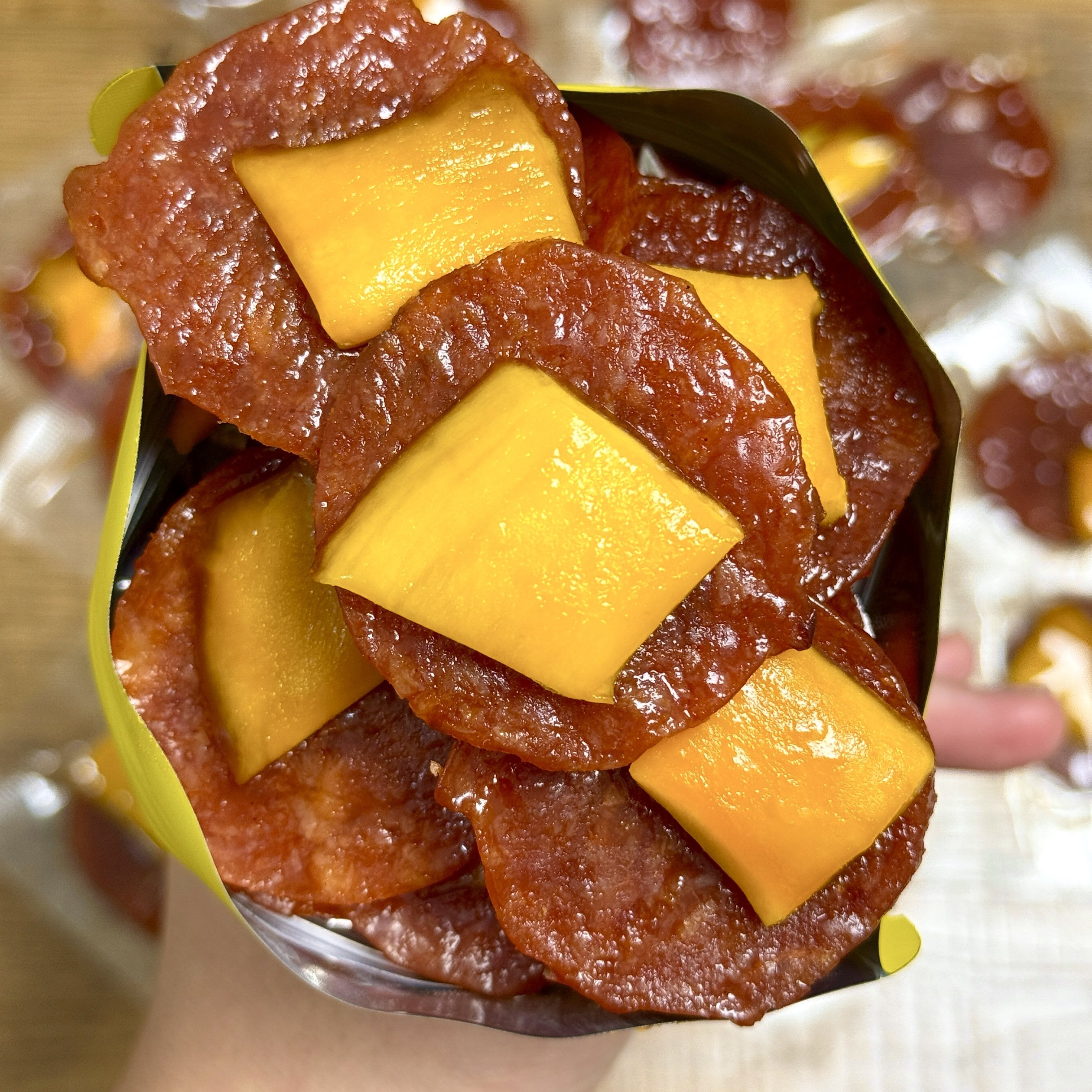 七分乐芒果炭烤猪肉靖江风味高蛋白肉片即食解馋休闲网红肉干零食