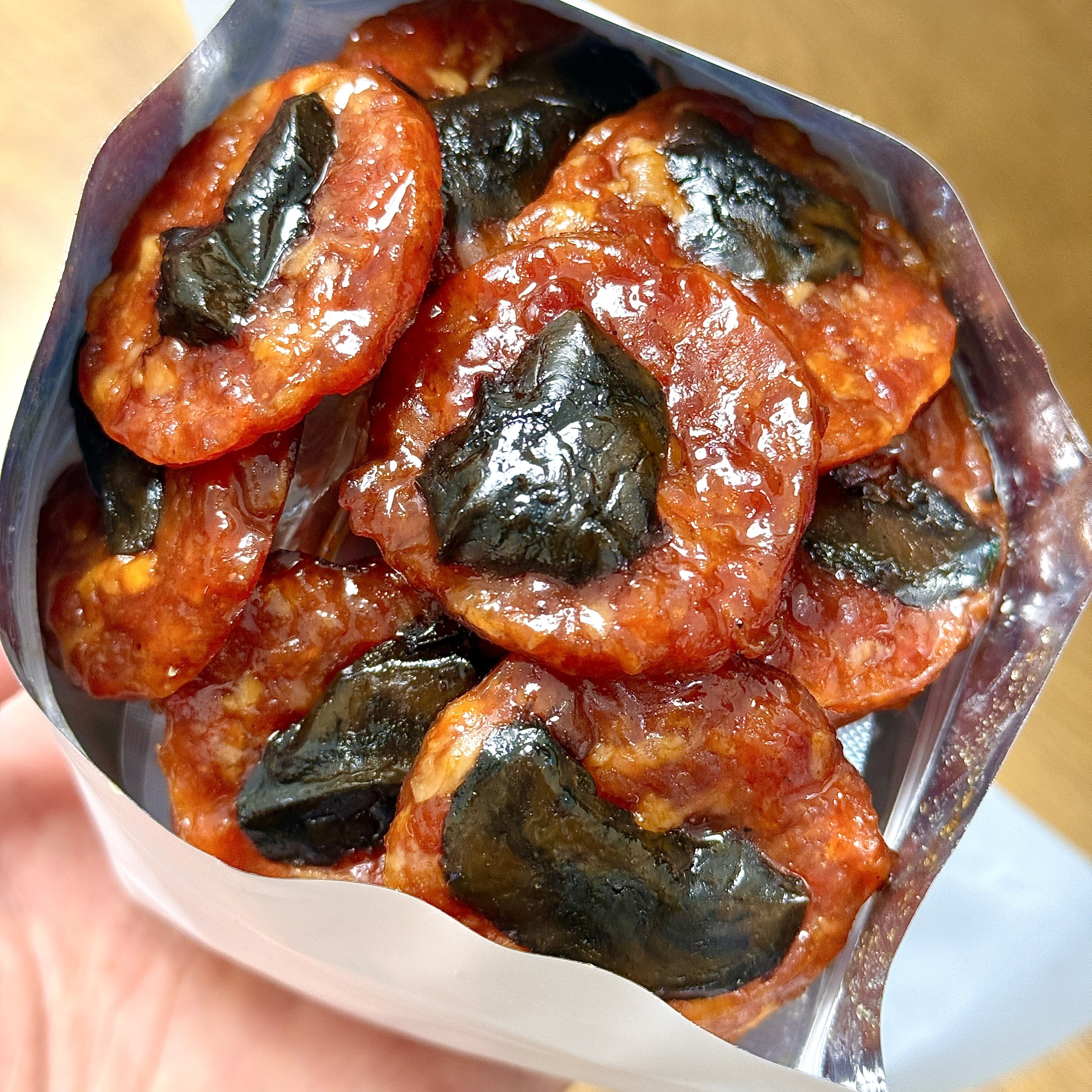 七分乐乌梅炭烤猪肉靖江风味高蛋白肉片即食解馋休闲网红肉干零食