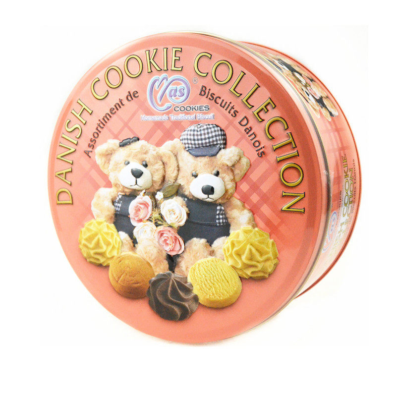 年货曲奇 马来西亚进口麦阿思小熊曲奇饼干礼盒400g伴手礼