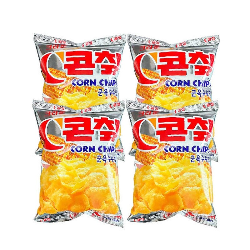韩国进口克丽安膨化玉米片70g袋装膨化小零食休闲零食小吃