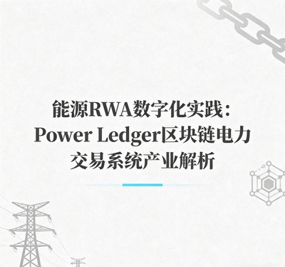 能源RWA数字化实践：Power Ledger区块链电力交易系统产业解析