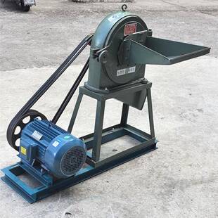 40大型饲料粉碎机齿爪式大米打粉机玉米打面破碎机干磨中药材研磨