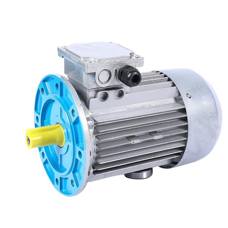 YS铝壳铜电机0.55w0.75w1.1w1.5w4级感应马达三相异步电动机