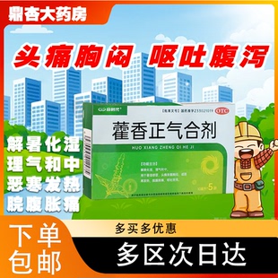 有效期2026.04.30 解表化湿理气和 5袋 藿香正气合剂10ml