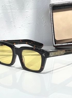 QUENTIN跨境轻奢欧美日式手工时尚度假方男女太阳镜醋脂纤维jacq