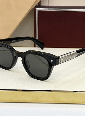 JULIEN  JMM时尚跨境手工度假黑色太阳镜男女潮版ua400防紫外线