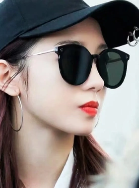 GM板材偏光墨镜孟美岐同款JackHi时尚大框显脸小配近视度数BC9014