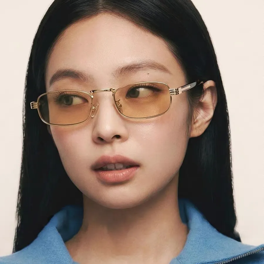 Jenni同款PRB54s欧美风扁窄款长方形 墨镜女潮流老钱风太阳镜1021