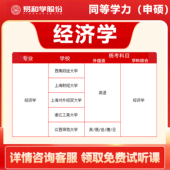 咨询享礼 考研择校咨询 2026考研经济学 同等学力申硕经济学 非全日制研究生 学历提升 2026在职研究生 备考指导考研一对一辅导