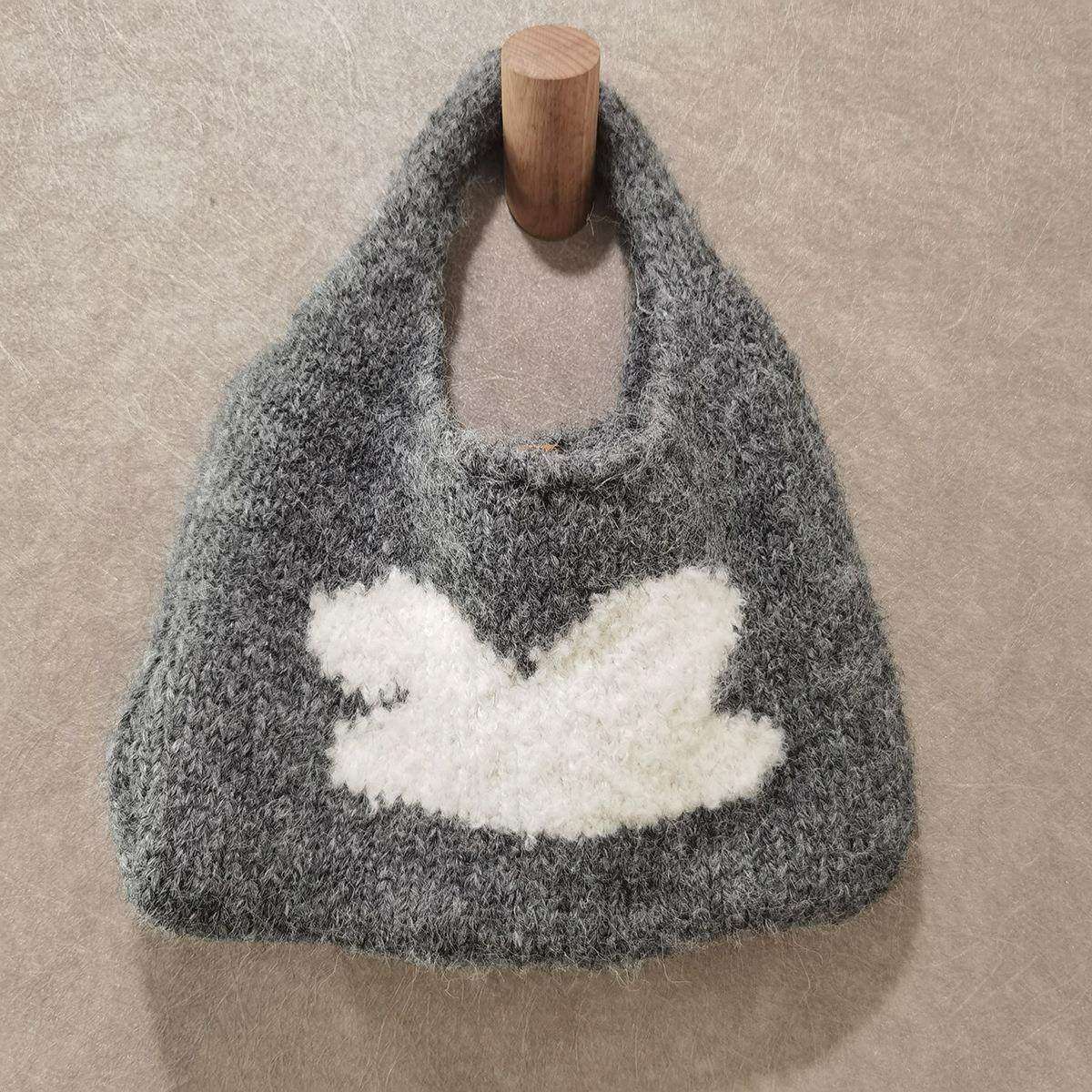 毛绒针织包小包秋冬手提可爱毛茸茸手拎包冬季毛线包包,箱包皮具/热销女包/男包,手拿包,淘宝优惠券,粉丝福利购,淘宝优惠卷