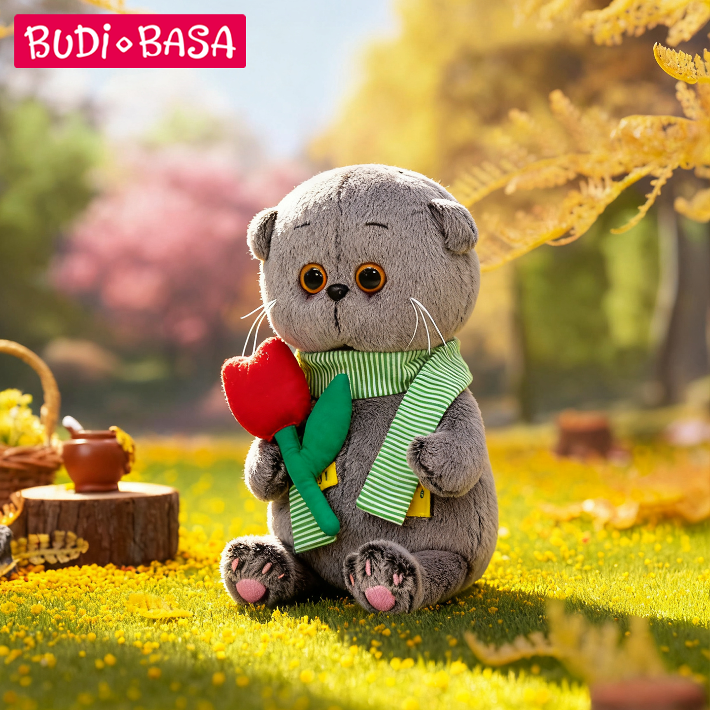 情人节限定款猫咪玩偶送女友礼物