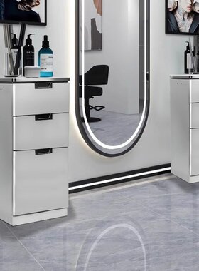 理发店工具柜不锈钢美发工具柜子发廊专用工具台收纳储物柜带抽屉