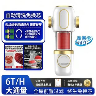 前置过滤器家用8T大流量管道过滤去除泥沙前端净水器全自动清洗