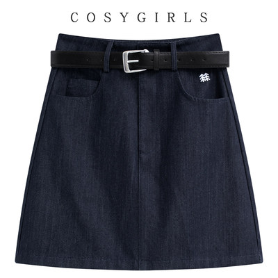 牛仔半身裙女小个子夏季