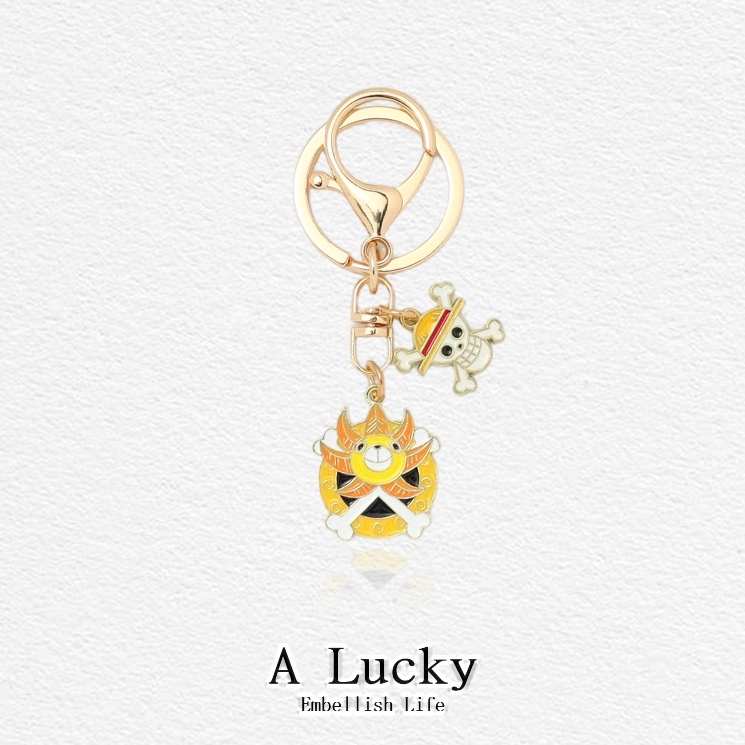 海贼王日系卡通路飞索隆钥匙扣