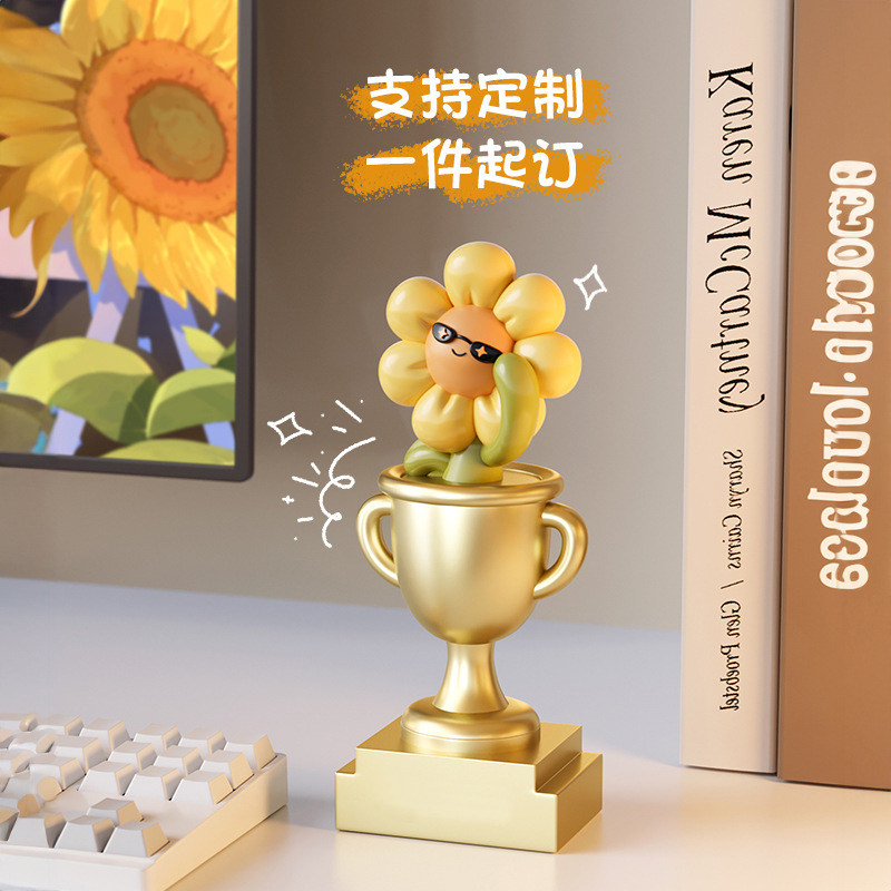 创意奖杯可爱冠军幼儿园学生毕业老师礼物礼品搞笑搞怪定制定做图片