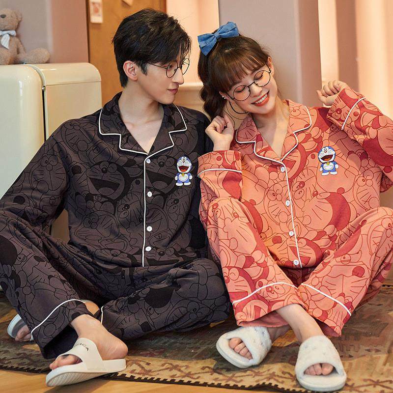 情侣睡衣春秋款女长袖纯棉2026年新款夏季款男士家居服套装可外穿,女士内衣/男士内衣/家居服,睡衣/家居服套装,淘宝优惠券,粉丝福利购,淘宝优惠卷