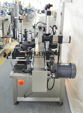 自动不干胶方瓶贴全标机 洗发沐水面浴露贴标RF-237Y机 侧贴标设