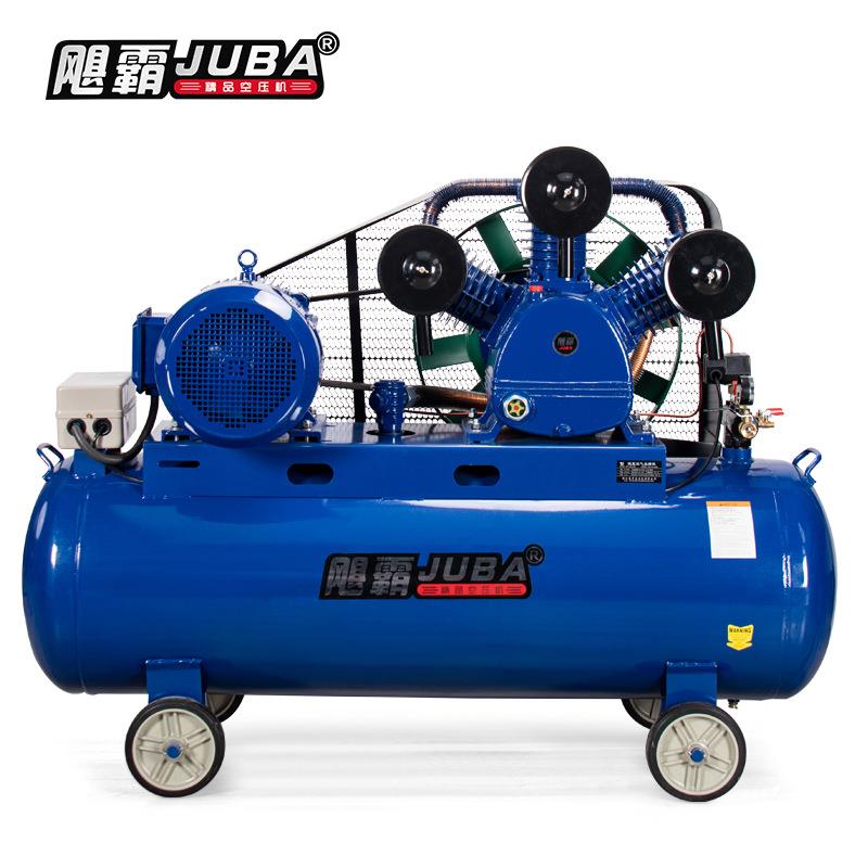 飓空压机1.6工-8皮带式活塞空压机1.6-8气泵1气1KW空压霸缩机喷漆