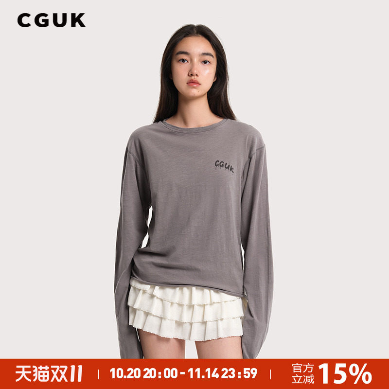 【明星同款】CGUK竹节棉空气衫100%棉针织衫