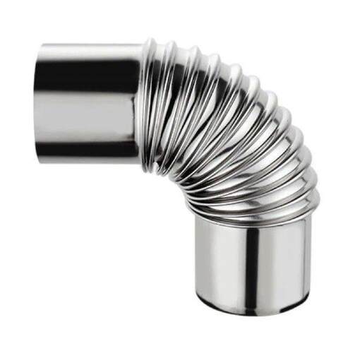 Gas Boiler Heater Elbow Vent Pipe Exhaust Pipe 2.36 inch