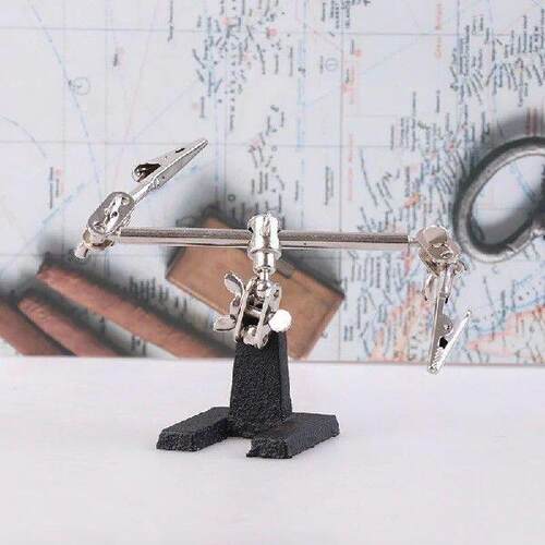 Third Hand Soldering Iron Stand Clamp Helping Hands Clip